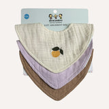 Abracadabra Muslin Bandana Bibs Fruit Collection - Girls