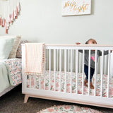 Crane Baby Parker Crib Sheet - Floral