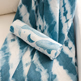 Crane Baby Muslin Swaddle Set - Caspian Whale & Tie-Dye