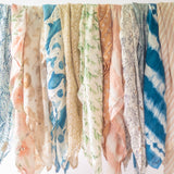 Crane Baby Muslin Swaddle Set - Caspian Whale & Tie-Dye