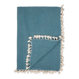 Crane Baby 6 Layer Muslin Blanket - Riverstone