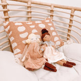 Crane Baby Jacquard Copper Moon Phase Pillow
