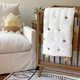 Crane Baby Ezra Collection Sunshine Pillow