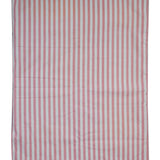 Changing mat single Pink stripe