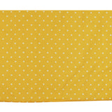 Changing mat single Yellow polka
