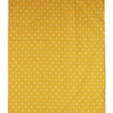 Changing mat single Yellow polka