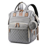 Abracadabra Diaper Bag with Changing Station - Grey
