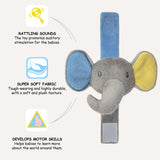Abracadabra Wrist Rattle Elephant