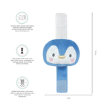Abracadabra Wrist Rattle - Penguin