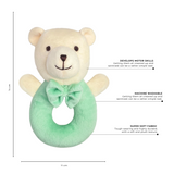 Abracadabra Ring Rattle – Bear (Green)
