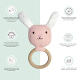 Abracadabra Organics Teether - Bunny