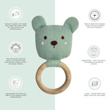 Abracadabra Organics Teether - Bear