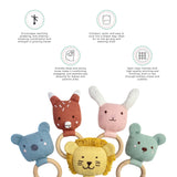 Abracadabra Organics Teether - Bear