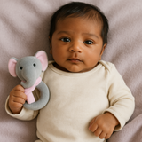 Ring Rattle - Pink Elephant