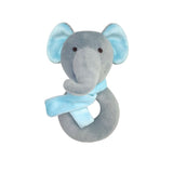 Ring Rattle - Blue Elephant