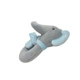 Ring Rattle - Blue Elephant