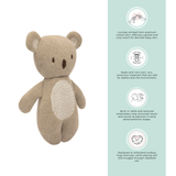Abracadabra Milo the Teddy Knitted Toy - Brown