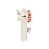 Abracadabra Organic Hand Rattle – Unicorn (White)