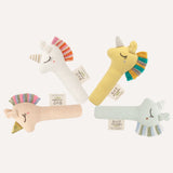 Abracadabra Organic Hand Rattle – Unicorn (Pink)