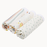 Abracadabra Muslin Wipes (Set of 3) - Rainbow