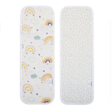 Abracadabra Muslin Burp Pad - Rainbow