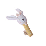 Abracadabra Hand Rattle - Bunny Yellow