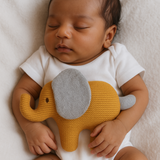 Abracadabra Eli the Elephant Knitted Toy - Yellow