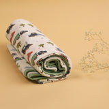 Abracadabra Reversible Muslin Blanket - Transport