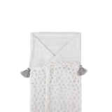 Abracadabra Reversible White Cloud Soft Luxe Blanket - Stars