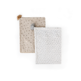 Abracadabra Reversible White Cloud Soft Luxe Blanket - Stars