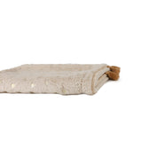 Abracadabra Reversible Beige Cloud Soft Luxe Blanket - Hearts