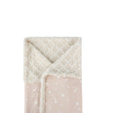 Abracadabra Reversible Beige Shooting Star Luxe Blanket