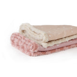 Abracadabra Reversible Beige Shooting Star Luxe Blanket