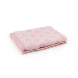 Abracadabra Pink Rose Bloom Luxe Blanket