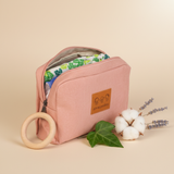 Abracadabra Everyday Essentials Diaper Bag - Dusty Pink