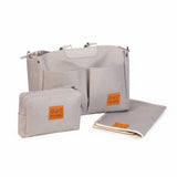 Abracadabra Everyday Essentials Diaper Bag - Misty Grey