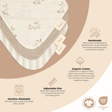 Crane Baby Bandana Bib Set - Avery Bunny