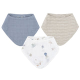 Crane Baby Bandana Bib Set - Cove Sea Life