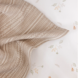 Crane Baby Jacquard Blanket Willow Collection