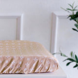 Crane Baby Quilted Change Pad Cover - Ezra Copper Dash