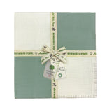 Abracadabra Organic Muslin Patchwork Blanket - Green