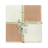 Abracadabra Organic Muslin Patchwork Blanket - Copper