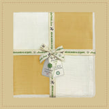 Abracadabra Organic Muslin Patchwork Blanket - Yellow