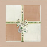 Abracadabra Organic Muslin Patchwork Blanket - Copper