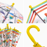 Abracadabra Transparent Umbrella - Rainy Friends