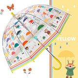 Abracadabra Transparent Umbrella - Rainy Friends